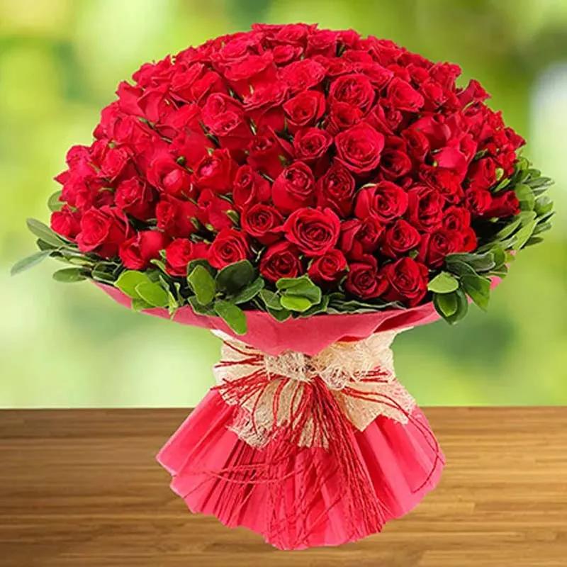 101 Red Roses Bouquet