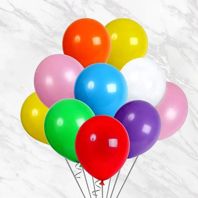 Assorted Helium Balloons 10 Pcs