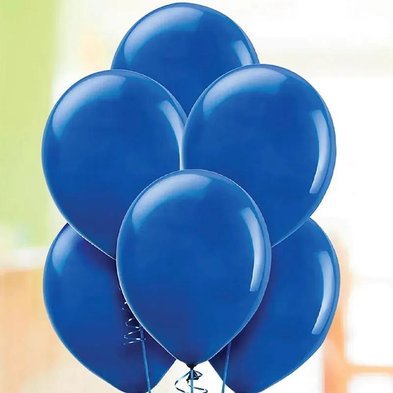 Blue Helium Balloons 10 Pcs