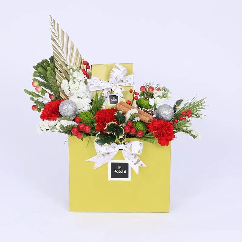 Christmas Celebration Flower Patchi Arrangement