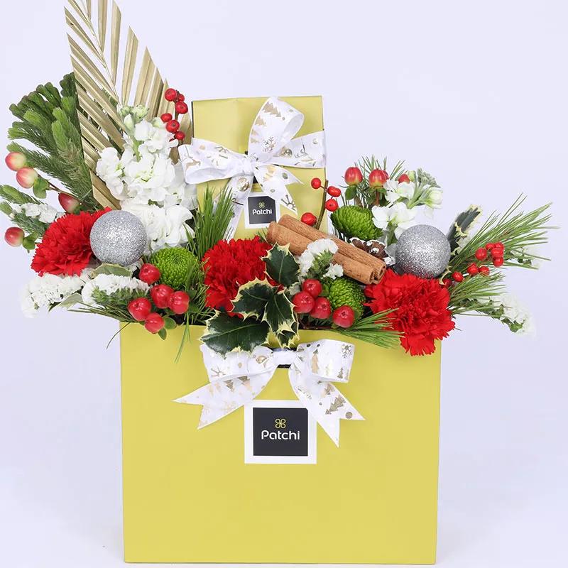 Christmas Celebration Flower Patchi Arrangement