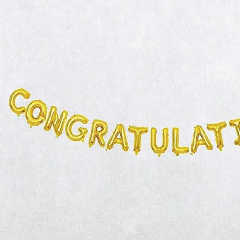 Congratulations Letter Balloon