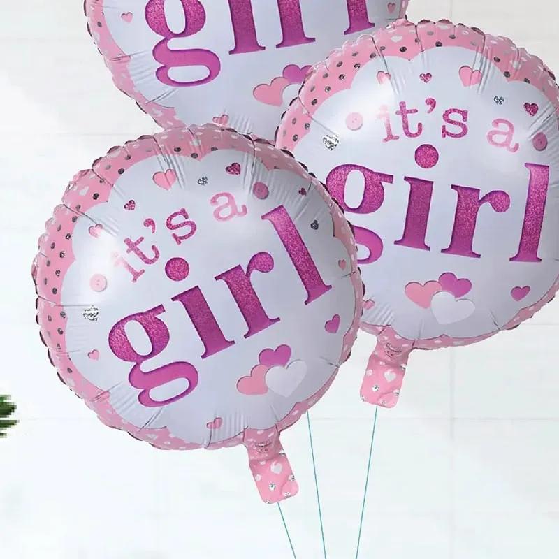 Its a Girl Helium Balloon 3 Pcs