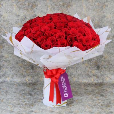 Morning Love 101 Red Roses Bouquet